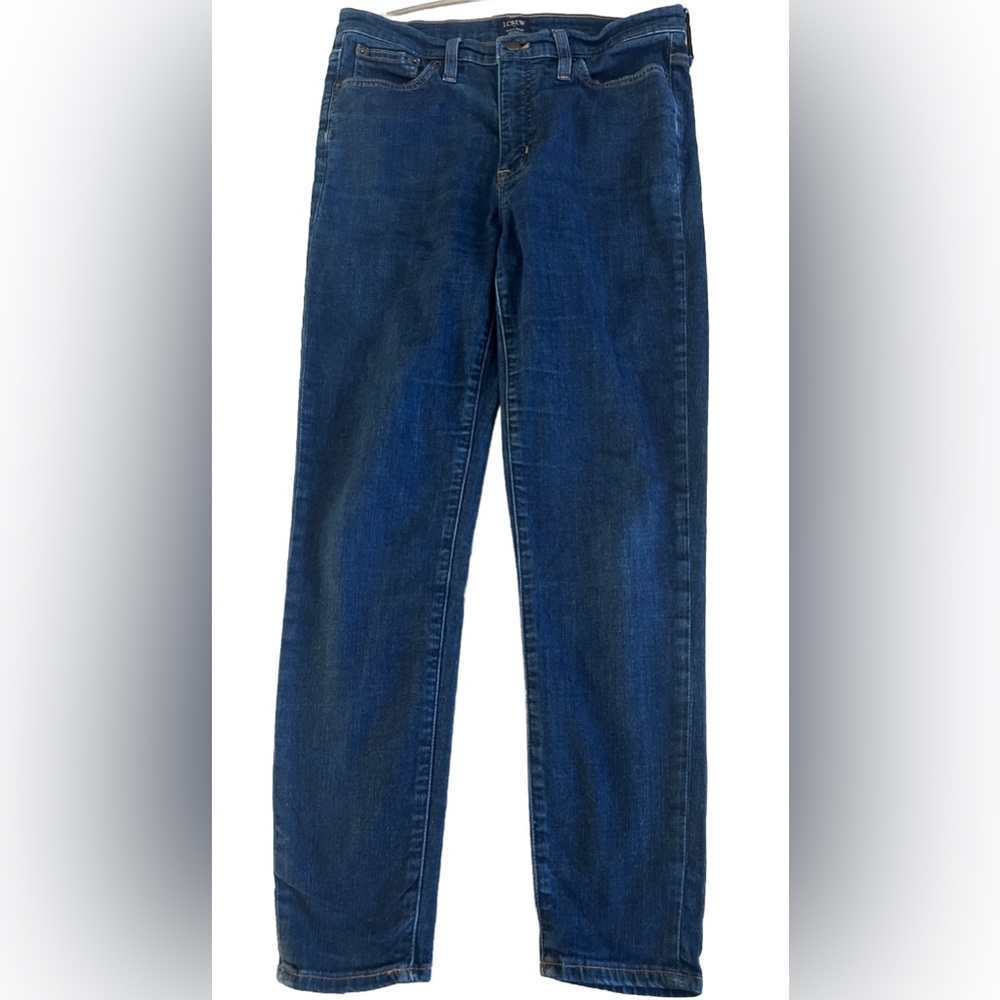 J.CREW High Rise Skinny Medium Wash Jeans size 31 34x27